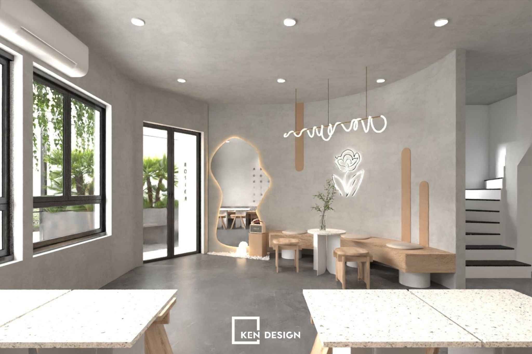 Quán cafe thiết kế Minimal – Đơn giản nhưng đầy tinh tế